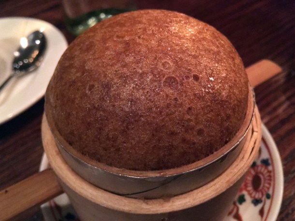 butterscotch sponge cake at xu