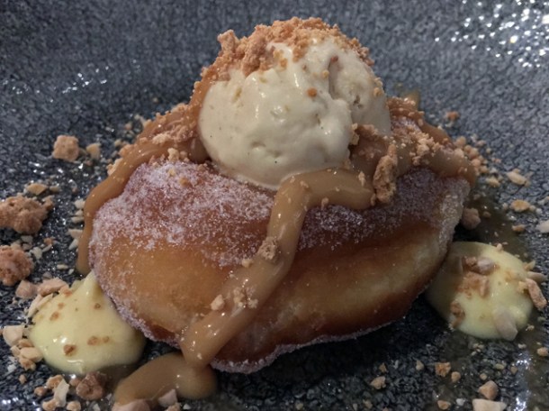 drunken doughnut at red rooster the curtain