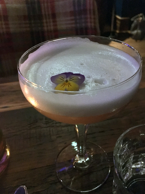 running wild mocktail at red rooster shoreditch