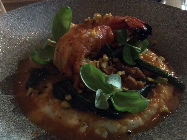 shrimp and grits at red rooster shoreditch