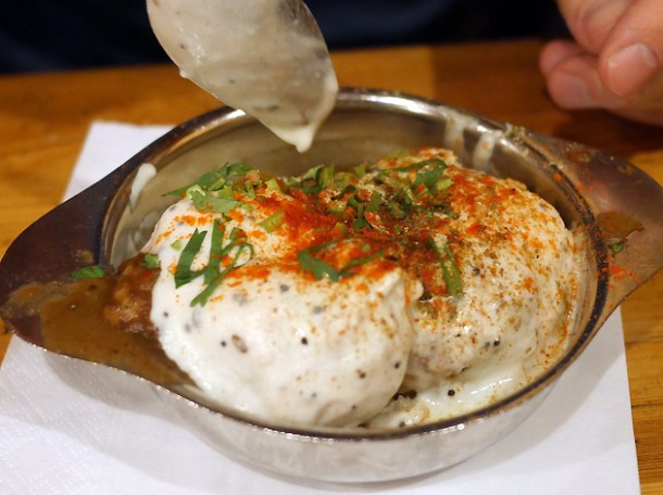 dahi vada at diwana bhel poori