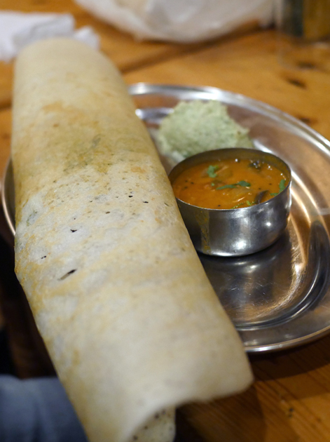 rava deluxe dosa at diwana bhel poori