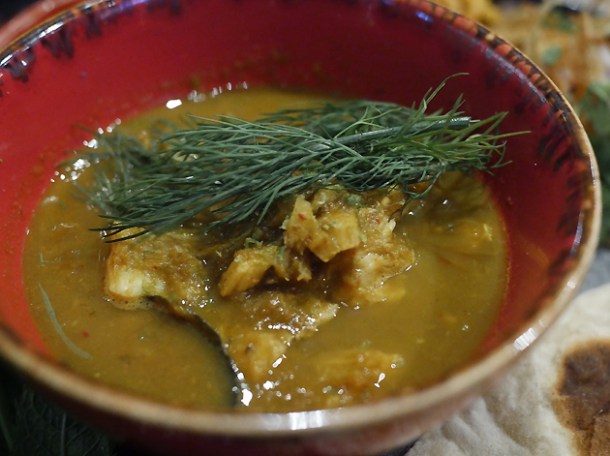 fish head curry at temper city