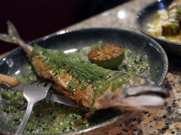 green curry mackerel at temper city