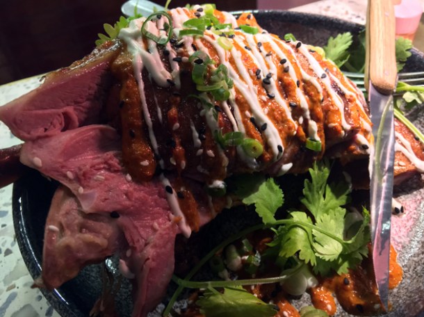 half a smoked duck at temper city
