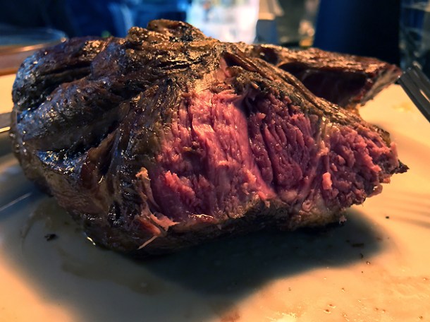 goat chop at peckham coal rooms