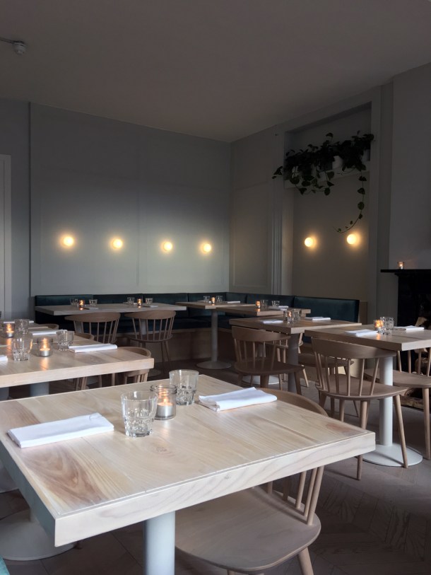 main dining room at coal rooms peckham
