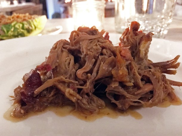 smoked lamb shoulder at coal rooms peckham