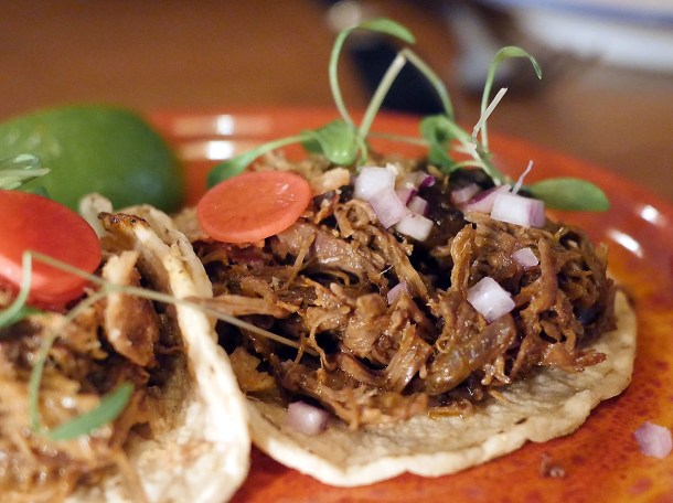 beef tacos at santo remedio tooley street