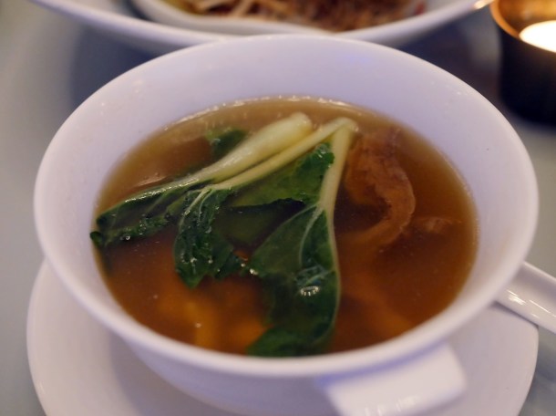double boiled soup at duddell's london bridge