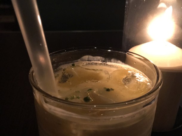 mango and pistachio lassi at bombay bustle mayfair