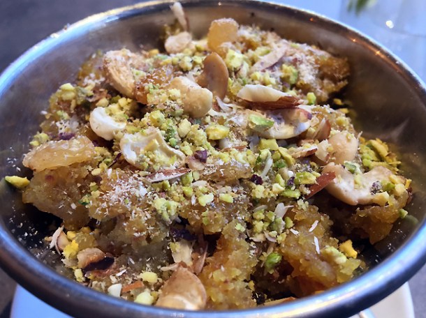 moong dal halwa at kashmir putney