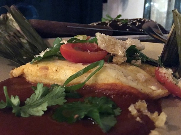 pork tamale special at santo remedio