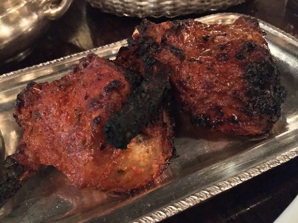 lamb chops at gymkhana