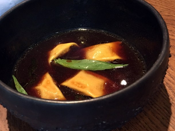 chestnut parcels in duck soup at hide ground