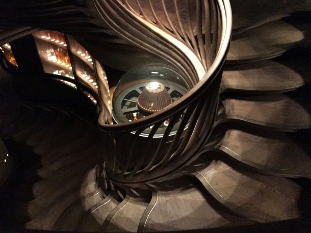 lower staircase at at hide 85 piccadilly