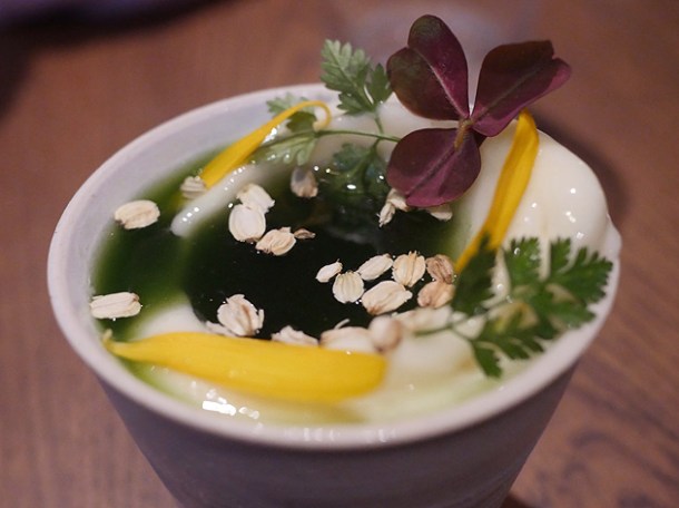 pear sorbet at hide ground