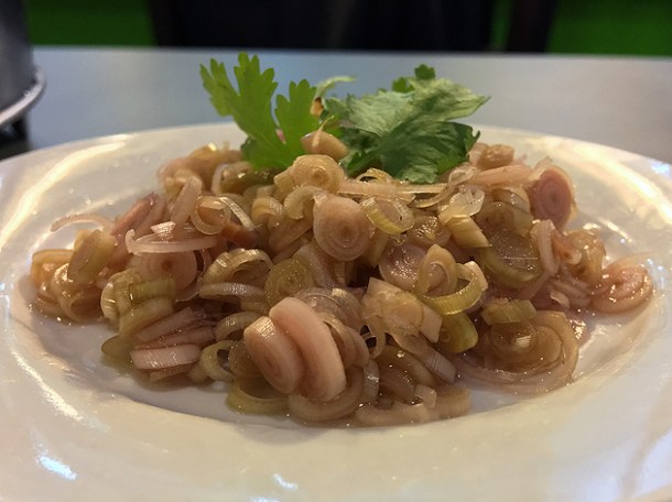 pickled lemongrass at mrs le's