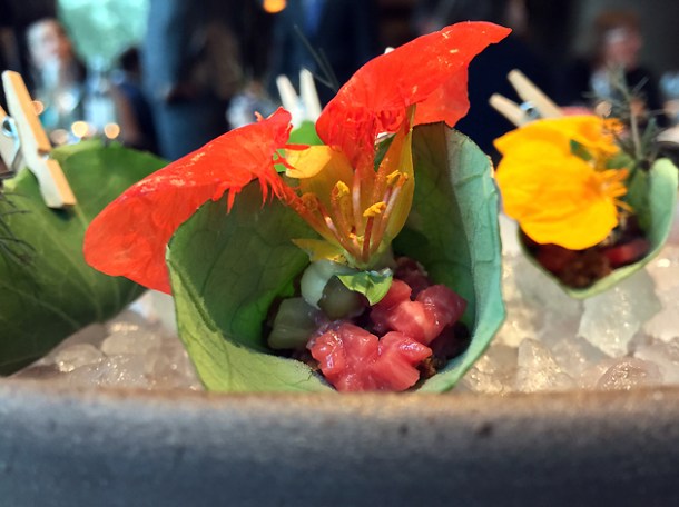 steak tartare at hide ground