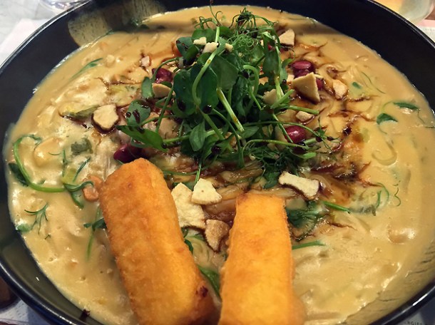 tofu nway at lahpet shoreditch