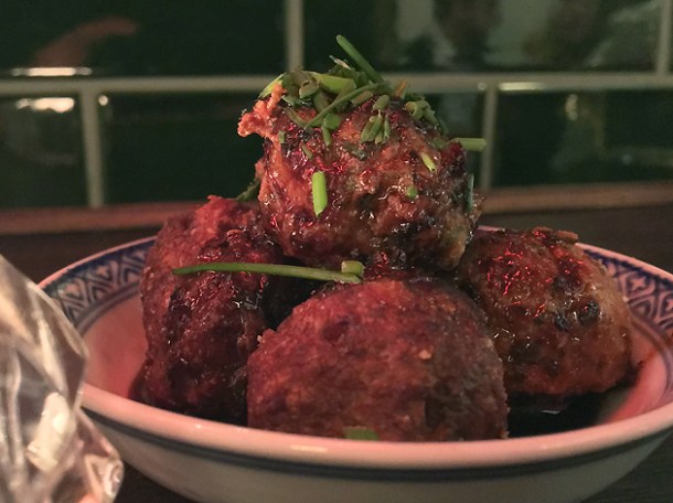 chicken poppers at daddy bao