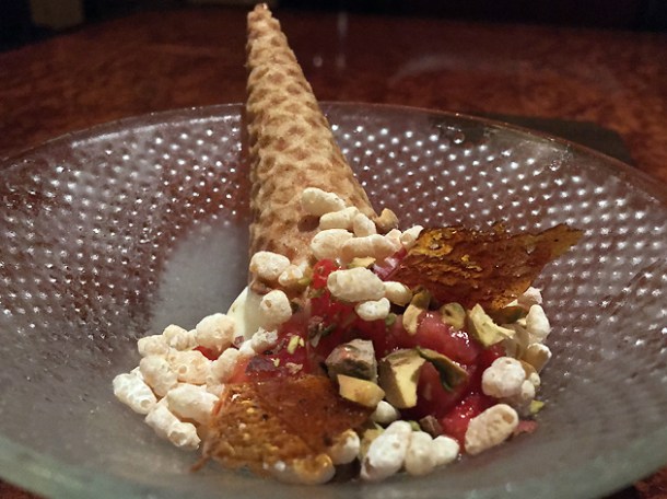 roasted kheer kulfi at brigadiers