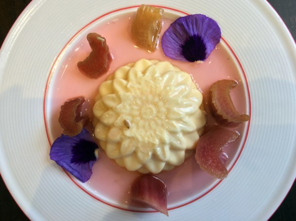 baked vanilla custard at bob's lobster london bridge