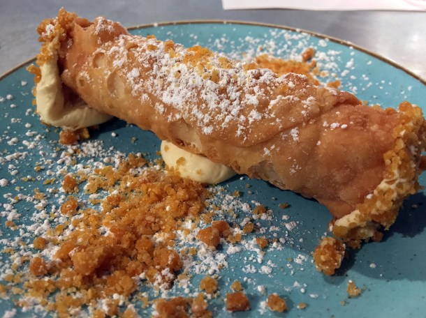 crunchy nut cornflake cannoli at temper covent garden