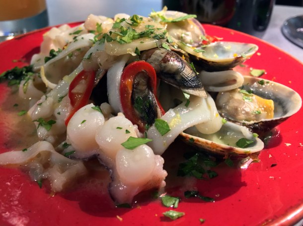 cuttlefish vongole at temper covent garden