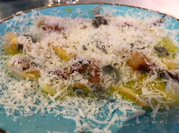 lardo carbonara at temper covent garden