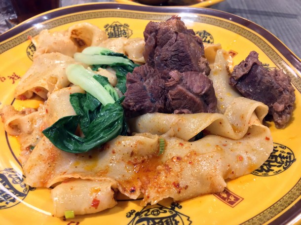 beef biang biang noodles at xian biang biang noodles aldgate