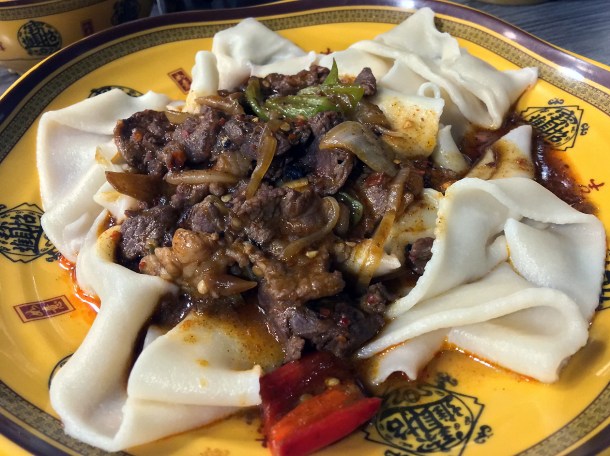 lamb biang biang noodles at xian biang biang noodles aldgate
