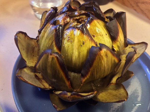 globe artichoke at two lights shoreditch