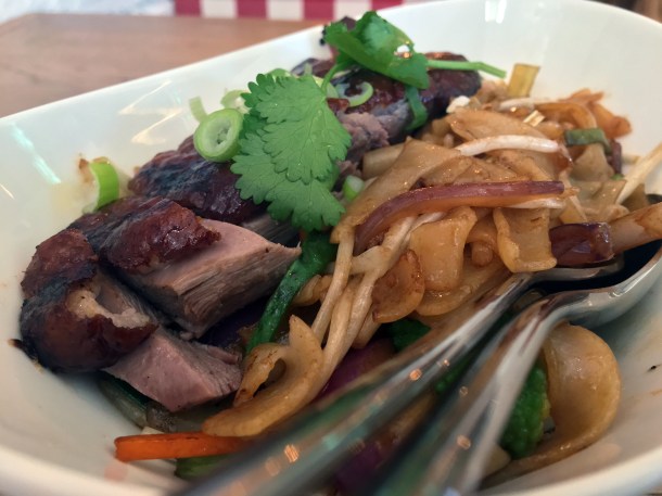 roast duck ho fun at red farm covent garden
