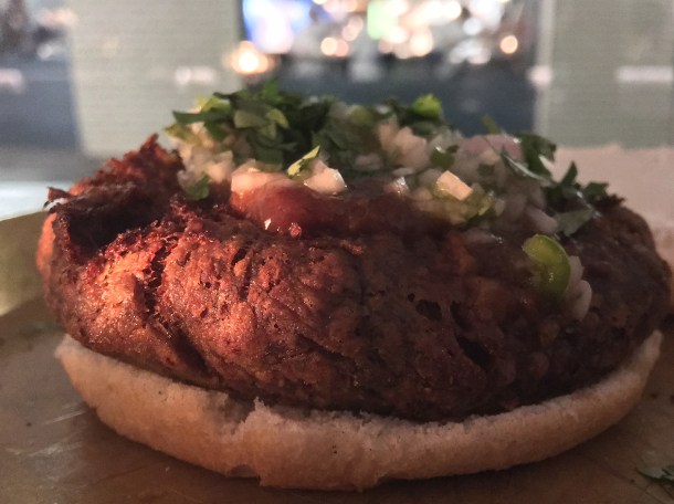 shami kebab bun at maison bab