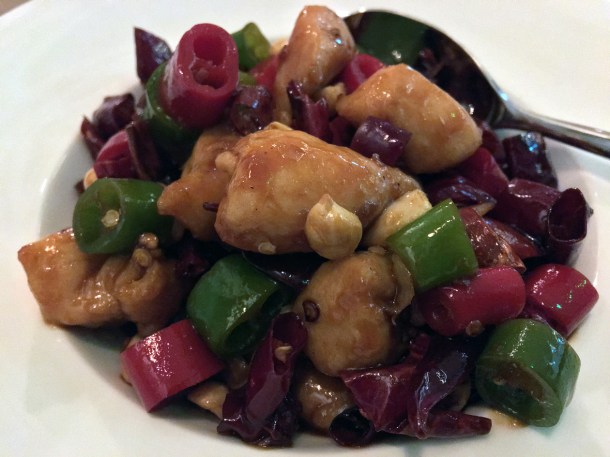 three chilli chicken at red farm covent garden