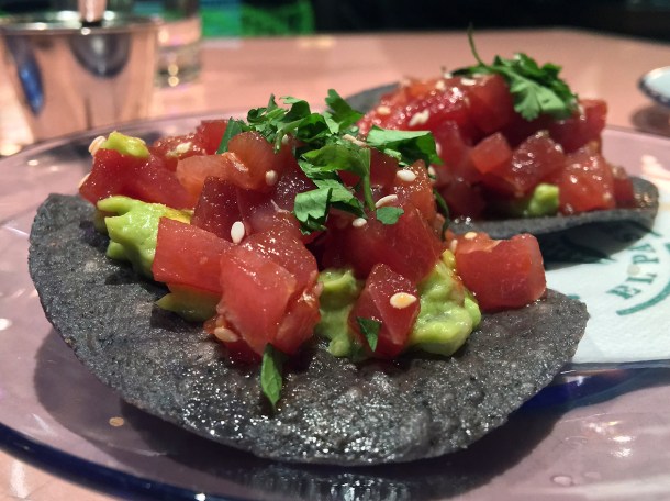 tuna tostadas at casa pastor