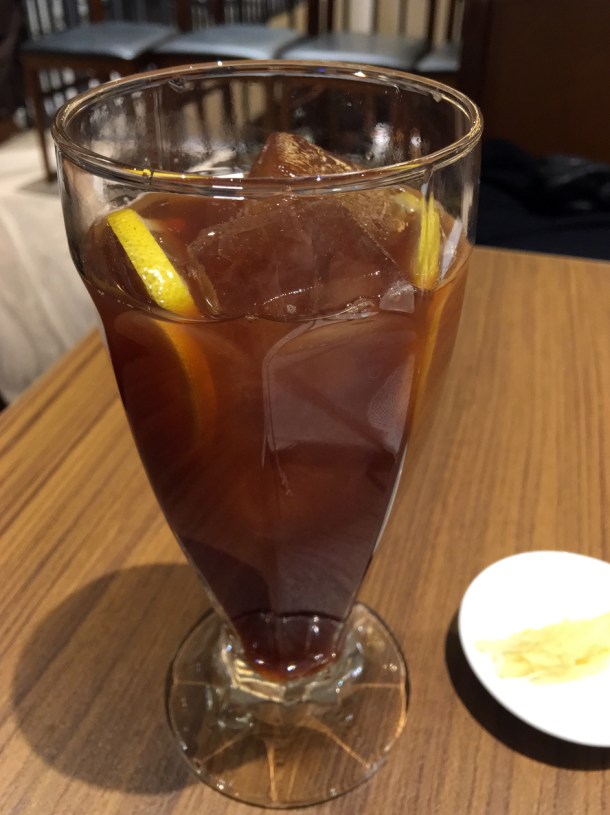 earl grey lemon iced tea at din tai fung covent garden