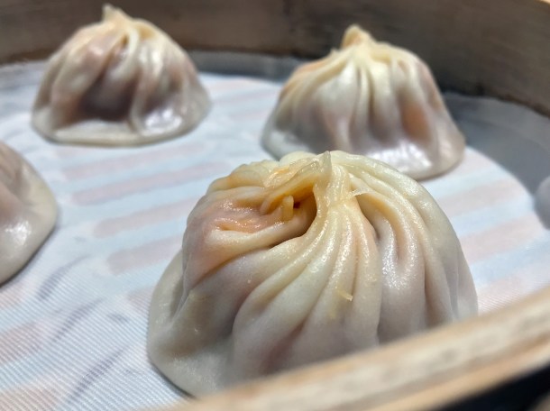 chilli crab and pork soup dumplings at din tai fung covent garden
