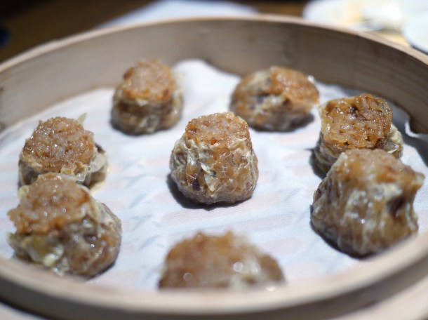 glutinous rice and pork dumplings at din tai fung covent garden