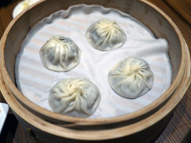 pork and truffle xiaolongbao at din tai fung covent garden