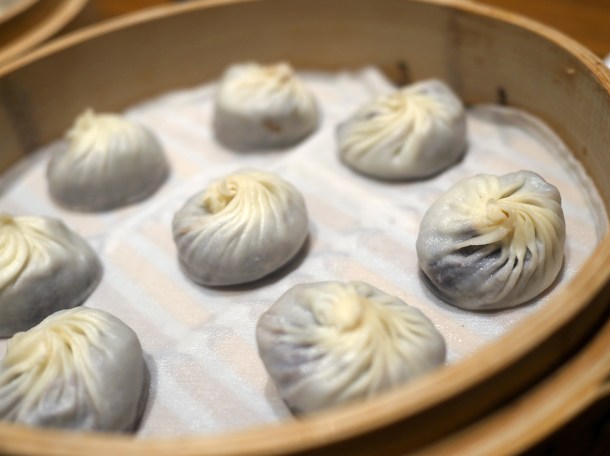 red bean and chocolate xiaolongbao at din tai fung covent garden
