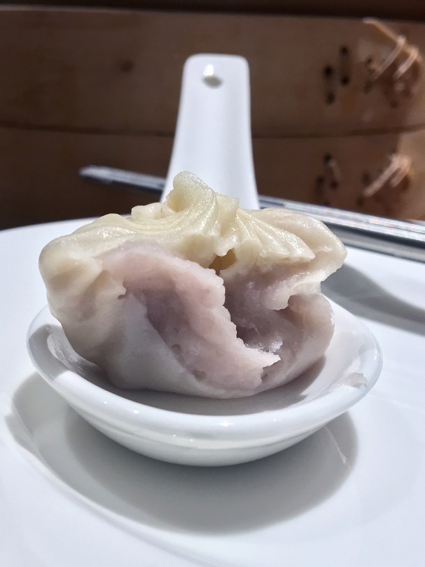sweet taro dessert xiaolongbao at din tai fung covent garden