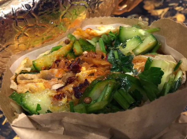 vegetarian jian bing from Pleasant Lady soho