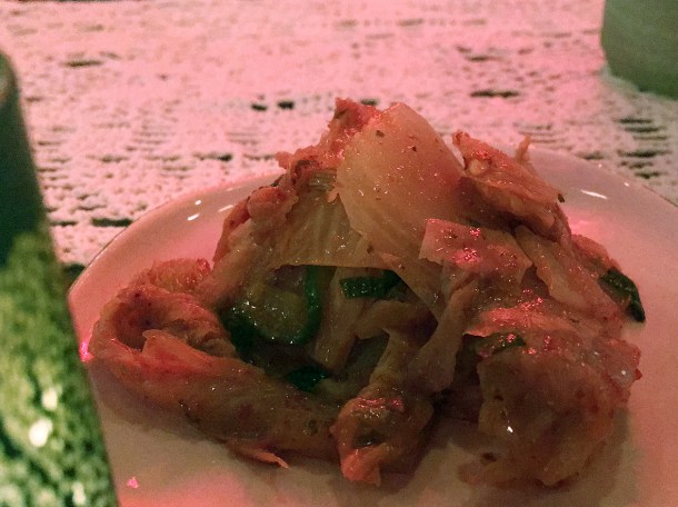 kimchi at bao and bing