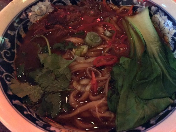 taiwanese beef noodle soup at bao & bing
