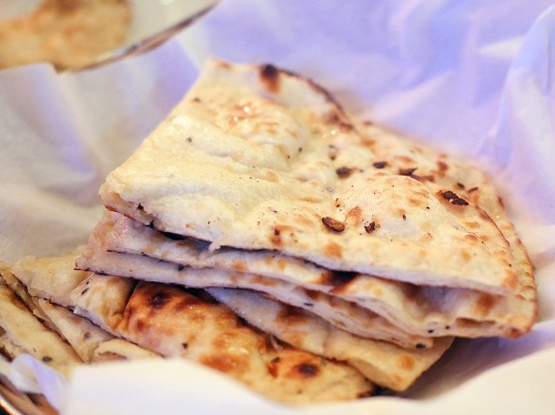 illustrative photo of the roti, paratha and naan at African Queen