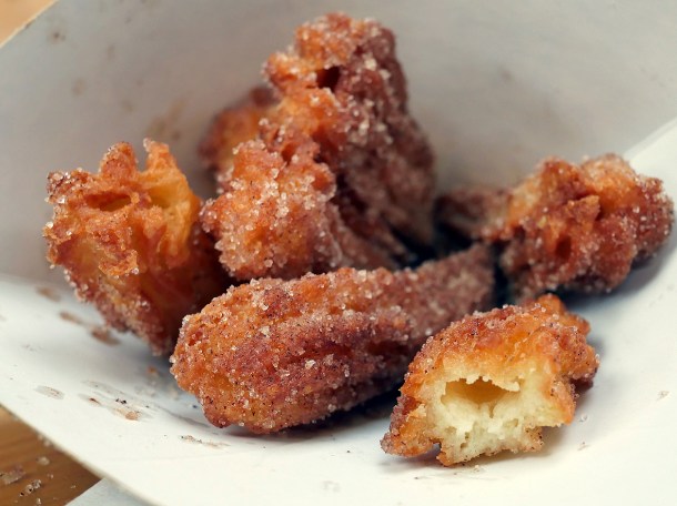 illustrative photo of the churros from Badiani at Mercato Metropolitano Southwark