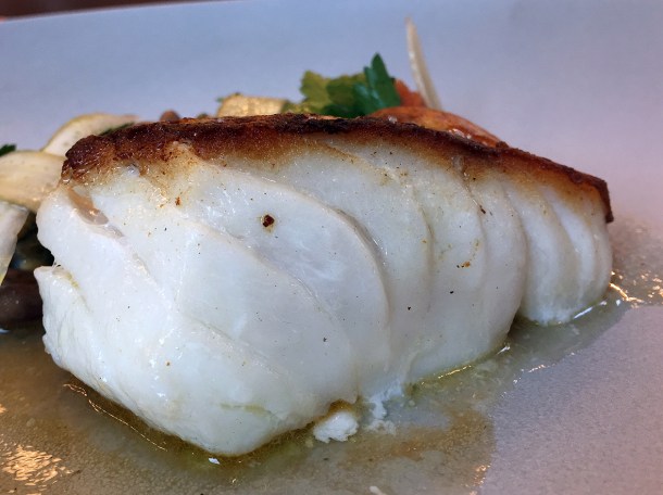 illustrative photo of the cod at Wild Honey St James