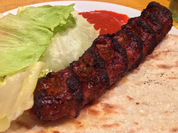 illustrative photo of the kofte kebab from Turkish Garden at Mercato Metropolitano